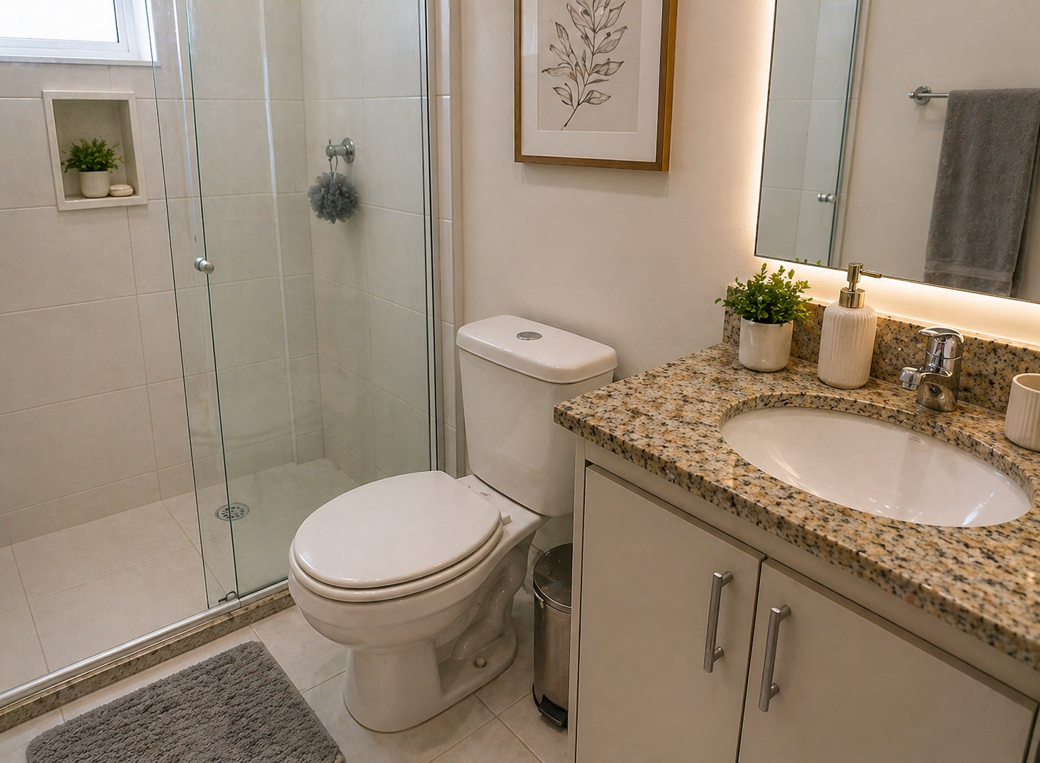 Bathroom before