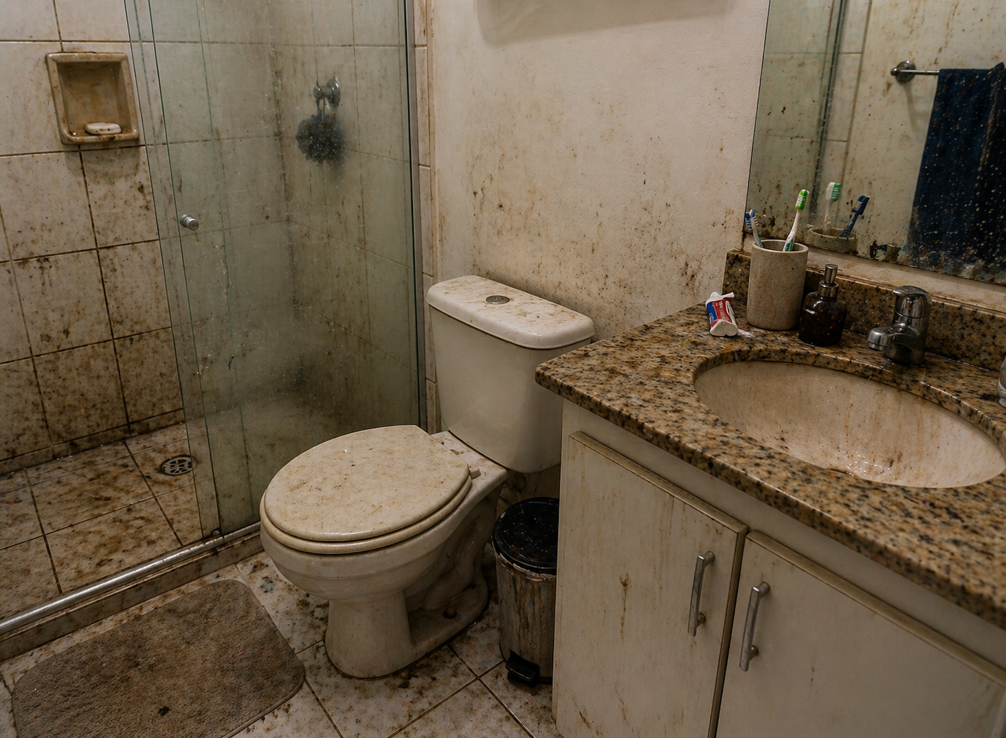 Bathroom after