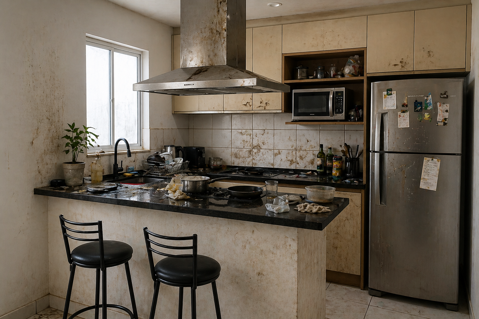 Kitchen after